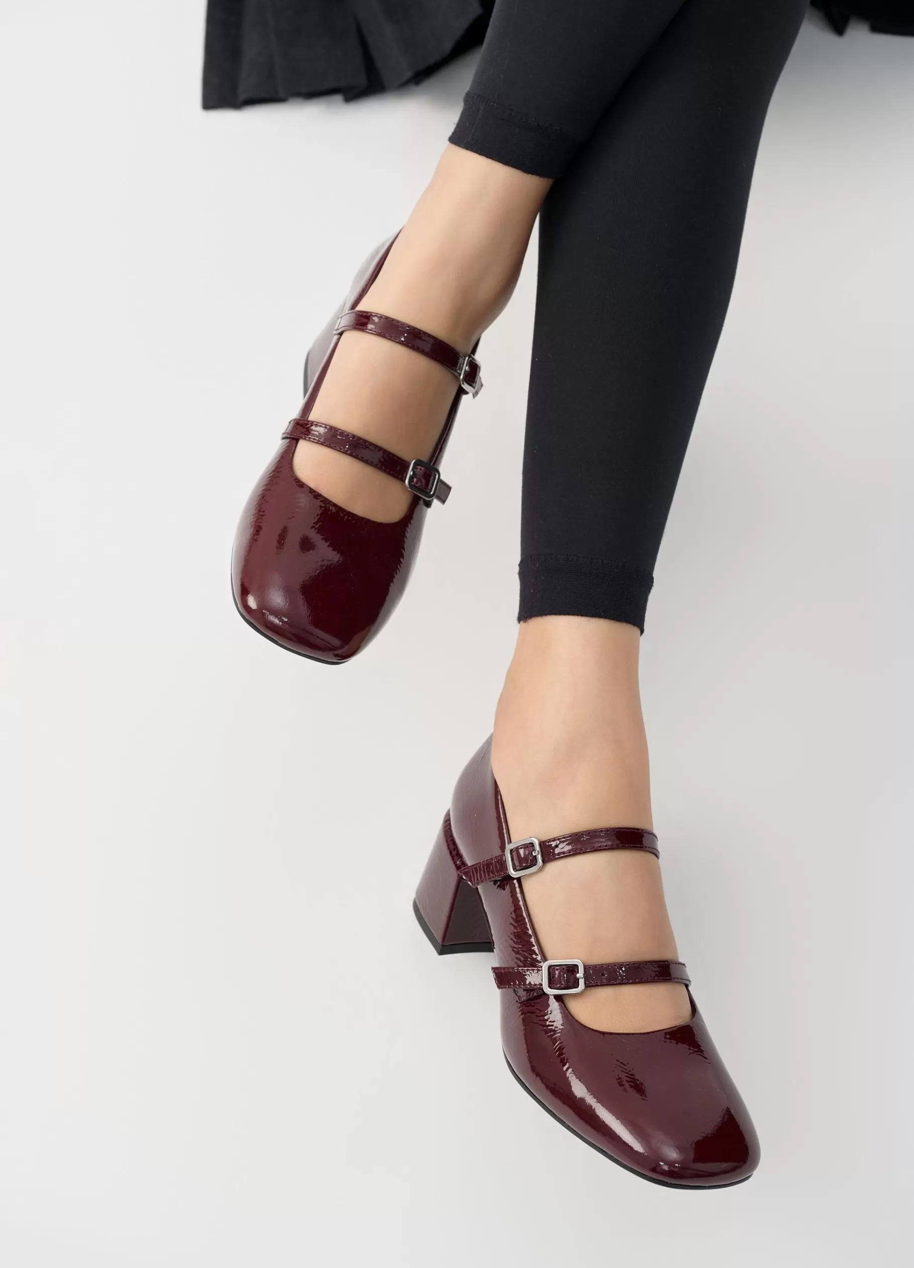 Vagabond ADISON PUMPS Donkerroodlakleer Cheap