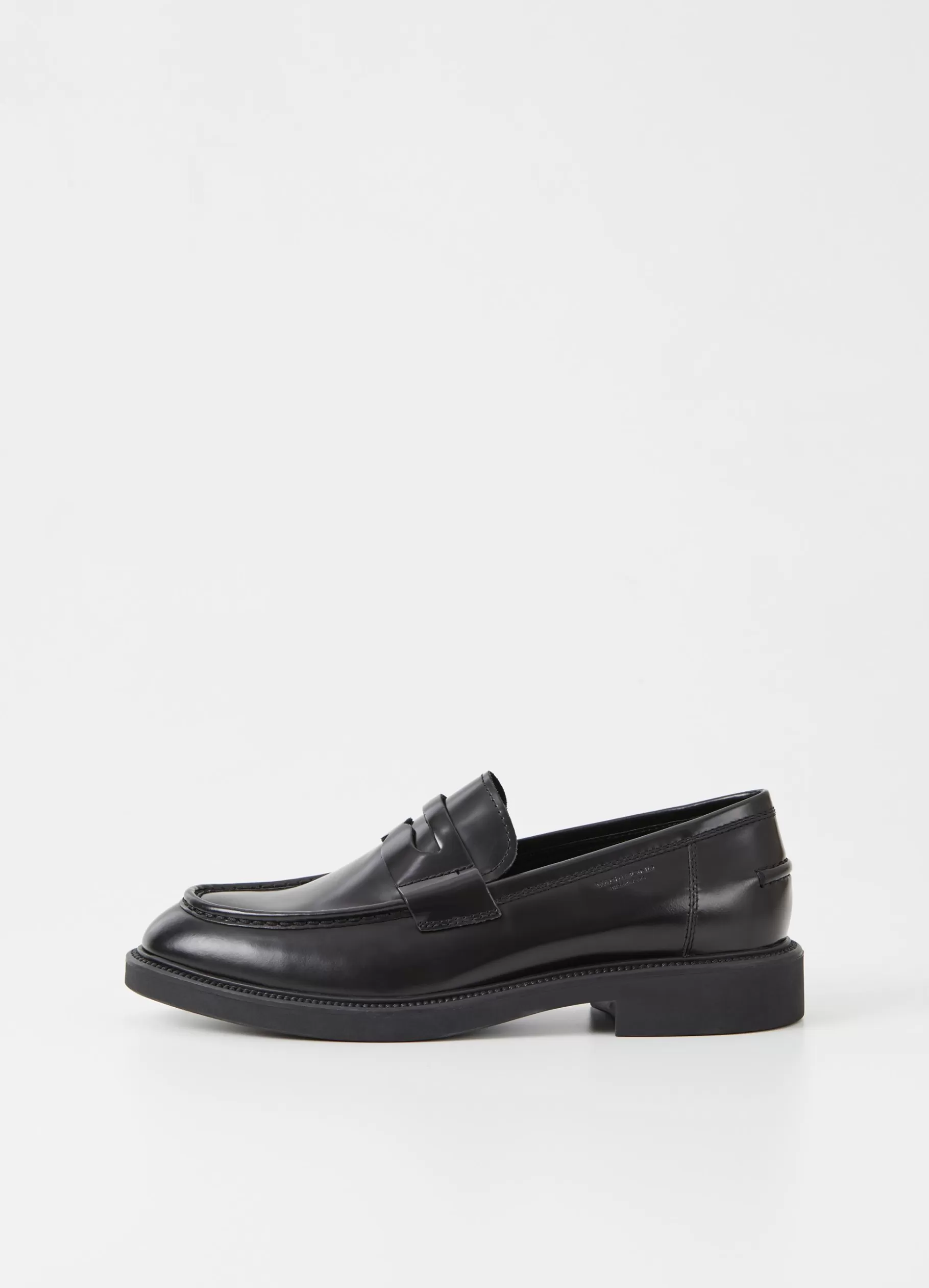 Vagabond ALEX M LOAFER Zwartgepolijstleer Cheap