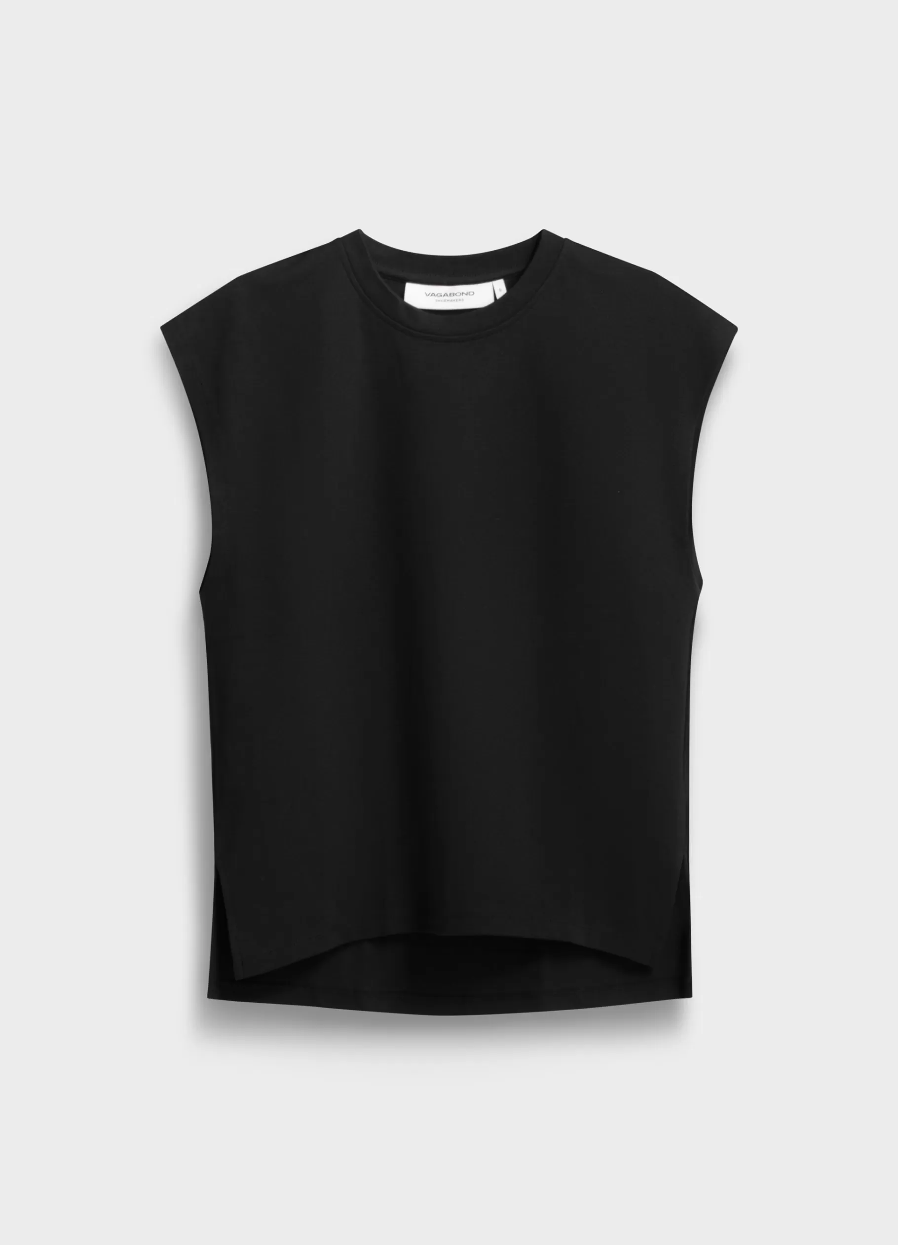 Vagabond BOXY TANK TOP Zwarttextiel Sale