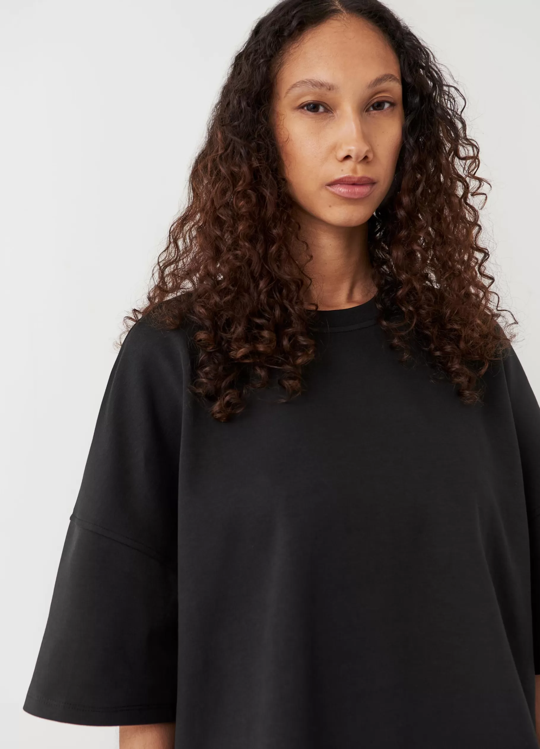 Vagabond BOXY T-SHIRT W Zwarttextiel Online