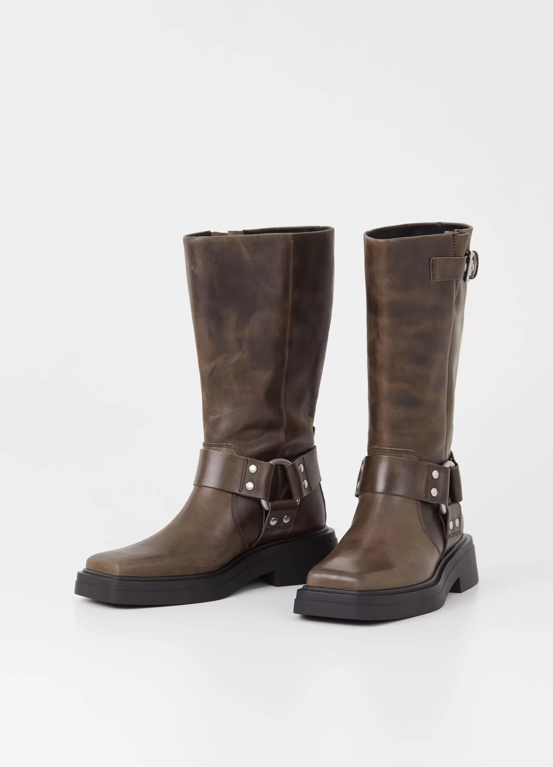 Vagabond EYRA HOGE LAARZEN Bruingevetnubuck Flash Sale