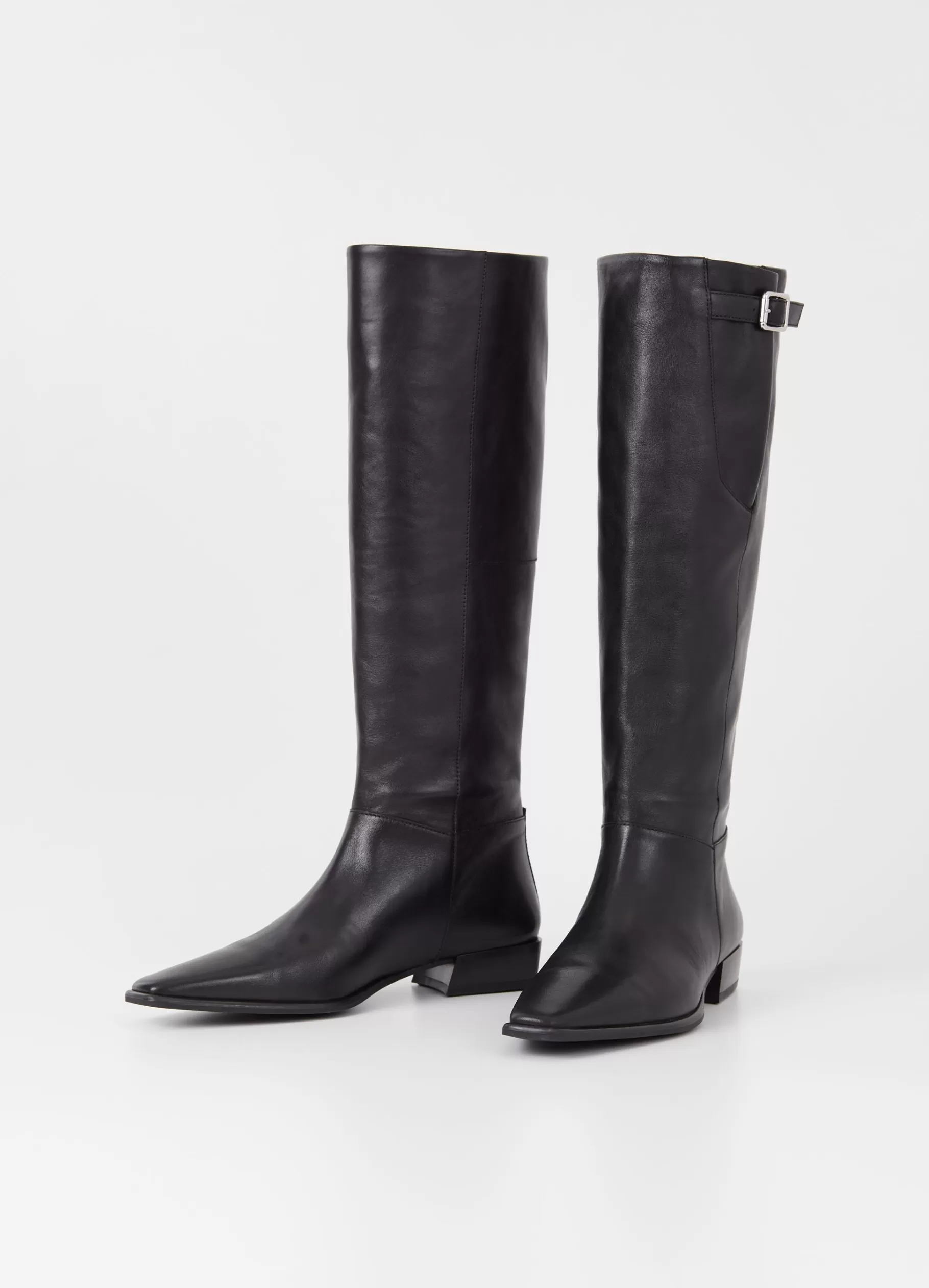 Vagabond NELLA HOGE LAARZEN Zwartleer Flash Sale